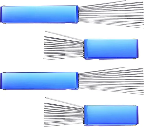 Vista 7 de WILLBOND - Juego de 4 herramientas de limpieza de punta de antorcha para soldadura, boquillas de antorchas de corte, carbones de carburador