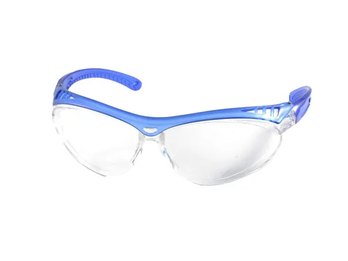 Vista 9 de EMI # 411 - Gafas de seguridad médica ajustables de marco completo, color negro