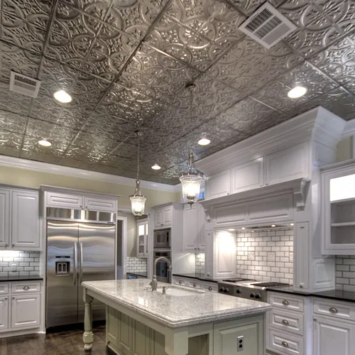 Vista 4 de Cielo raso de hojalata con patrón #2 (5 unidades).