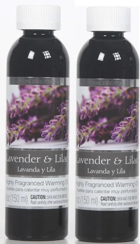 Vista 9 de Hosley 's Juego de 2, aceites de calentamiento de fragancia de jazmín de bambú de 5 onzas. Regalo ideal para bodas, spa, reiki, meditación, baño. P1