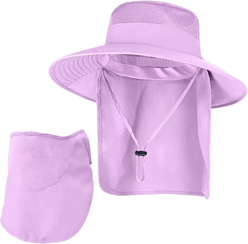 Vista 24 de Sombreros de sol para hombres y mujeres, sombrero de pesca UPF 50+ transpirable de ala ancha Beige