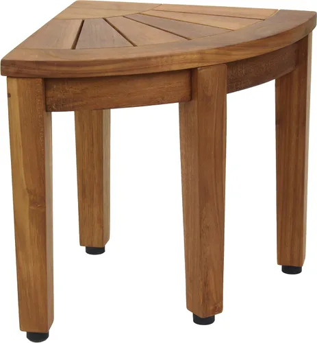 Vista 3 de Reposapiés Kai OptiAREA Corner de teca para afeitar y lavado de 12