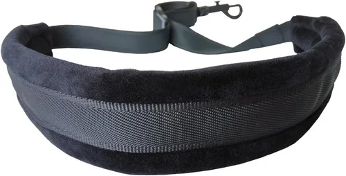 Vista 3 de Xinlink Professional Black Soft Padded Saxophone Neck Strap with Snap Hook for Alto Tenor Soprano Baritone Sax Music Accessories