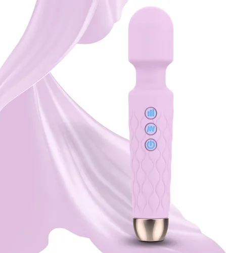 Vista 8 de Masajeador personal, masajeador micro inalámbrico, potente combinación de funciones, impermeable y portátil, adecuado para dolor de cuello, piernas