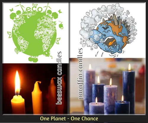 Vista 3 de Velas 100% de cera de abeja de 6 horas (juego de 12) orgánicas hechas a mano, 11 pulgadas de alto, 1/2 pulgada de grosor; cónicos