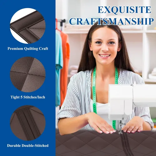 Vista 8 de MAGZO Cortina magnética para puerta con aislamiento térmico, 32" x 80", Oxford mejorado relleno de algodón engrosado, manta aislante resistente a