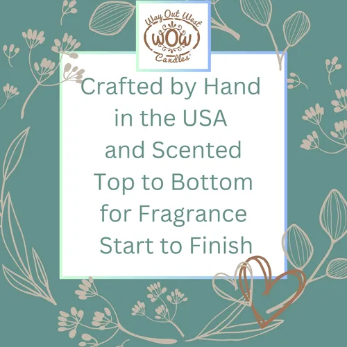 Vista 2 de Velas perfumadas para el hogar de Way Out West Candles - Fragancia duradera para el hogar o aceites esenciales - Pequeños regalos de velas