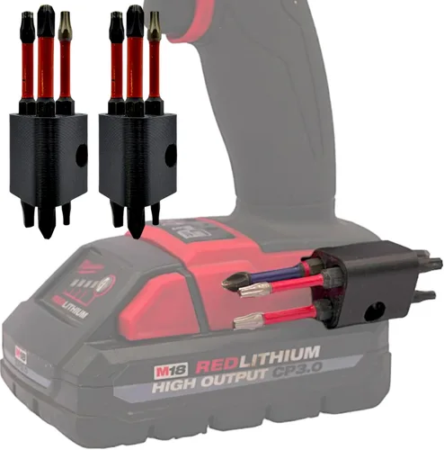 Vista 11 de BT/ FX Soporte para Brocas - Milwaukee M12, Herramientas Inalámbricas, Destornilladores de Impacto, Accesorios, Reemplazo Magnético