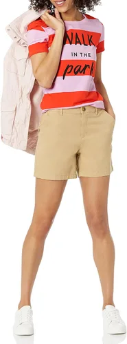 Vista 6 de Tienda Essentials Women's Classic-Fit Short-Sleeve Crewneck T-Shirt, Multipacks