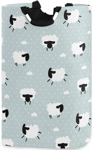 Vista 8 de visesunny Cesta de lavandería de gran capacidad, escamas mágicas de sirena resistente al agua, tela Oxford, cestas de almacenamiento