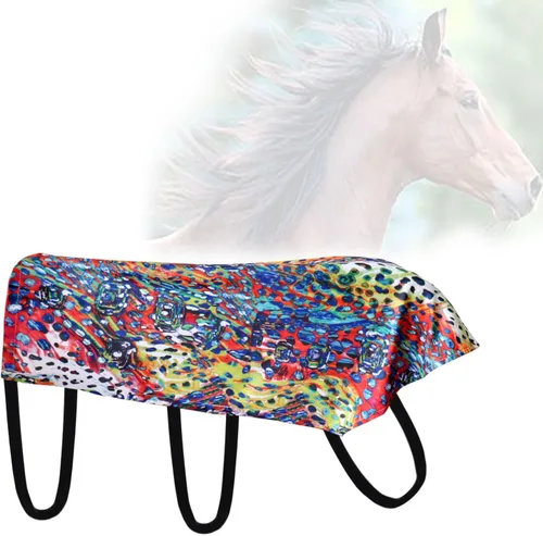 Protector de melena de caballo, domador de melena de caballo, protector de melena para evitar el pelo del caballo del sol y el barro