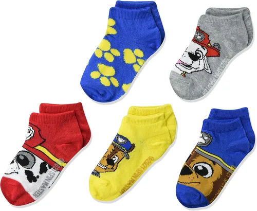 Paw Patrol - Calcetines cortos para niños (5 unidades)