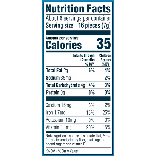 Vista 10 de Gerber Graduates Lil 'Crunchies, Cheddar suave, 1.48 oz (6 unidades)
