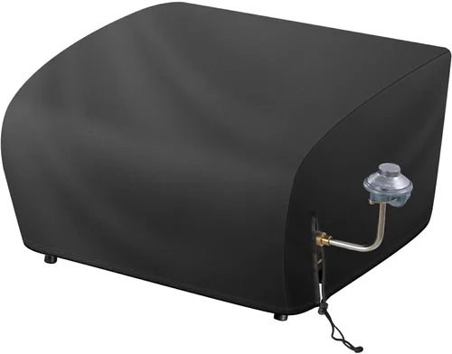 Vista 9 de Cubierta de parrilla para parrilla Blackstone de 17 pulgadas, resistente al agua 600D, cubierta Oxford para parrilla de barbacoa con cordones, parte