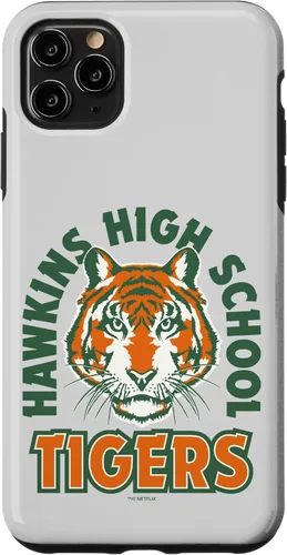 Vista 13 de Funda con logotipo de Stranger Things Hawkins High School Tigers para iPhone 16