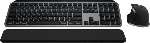 Vista 16 de Logitech MX Keys Mini - Teclado inalámbrico minimalista para Mac, compacto, Bluetooth, teclas retroiluminadas, USB-C, escritura táctil, compatible