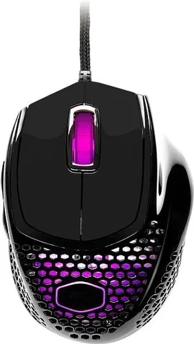 Vista 7 de Cooler Master MM720 RGB-LED Claw Grip - Mouse para juegos con cable - Carcasa ultraligera de 166 onzas de panal sensor óptico de 16000 DPI 70