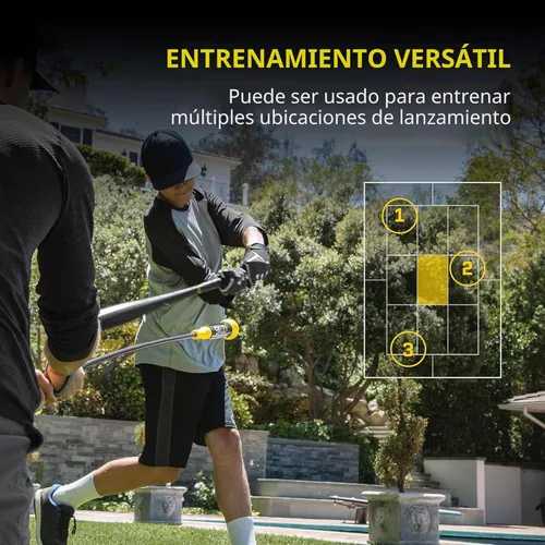 Vista 4 de SKLZ Hitting Stick Batting Swing Trainer for Baseball and Softball, One-on-One Coaching Tool for Ball Contact, Hand-Eye Coordination, and Bat Speed