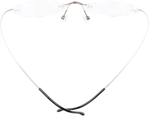 Vista 5 de Eyekepper Anteojos redondos sin montura de titanio 1890in marco óptico circular bronce