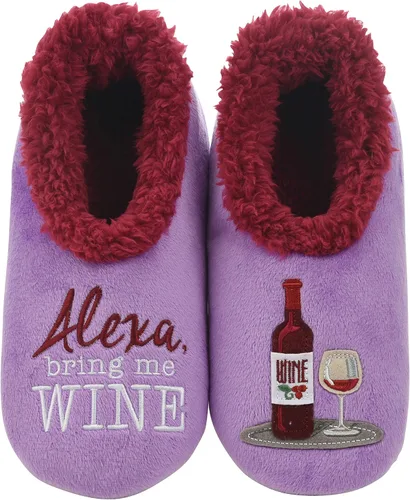 Snoozies Pairable Slipper Socks House Slippers for Women, Fuzzy Slipper Socks Animal Designs