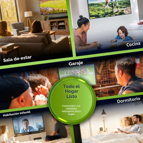 Vista 6 de Mohu Leaf Amplified - Antena de TV para interiores ultrafina, rango de 60 millas, amplificador Jolt Switch, UHF VHF, multidireccional, 4K UHD, TV