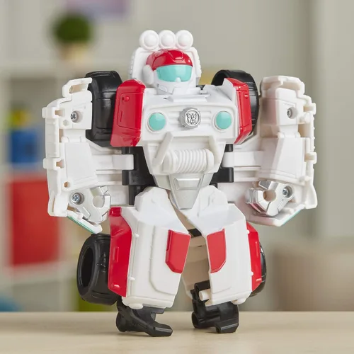 Vista 4 de Transformers Playskool Heroes Rescue Bots Academy Medix The Doc-Bot - Juguete de conversión de 4.5 pulgadas, juguetes para niños a partir de 3 años