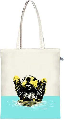 Vista 36 de Ecoright - Bolsa de mano para mujer con cremallera, bolsa de mano pequeña, bolsa de lona, bolsa de algodón reutilizable para playa, comestibles