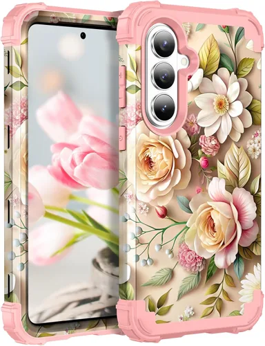 Vista 15 de TEECOVER Funda para Samsung Galaxy A14, resistente a prueba de golpes de servicio pesado, protección completa, parachoques de plástico duro + funda