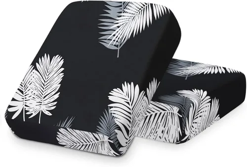 Vista 69 de SearchI Fundas de cojín elásticas impresas para sofá, fundas de cojín de repuesto para sofá, protector de muebles suave con parte inferior elástica