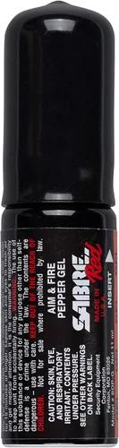 Vista 8 de SABRE Aim and Fire - Recipiente de repuesto de gel de pimienta, 13 ráfagas, rango de 15 pies (14.8 ft), el gel es más seguro, para usar solo