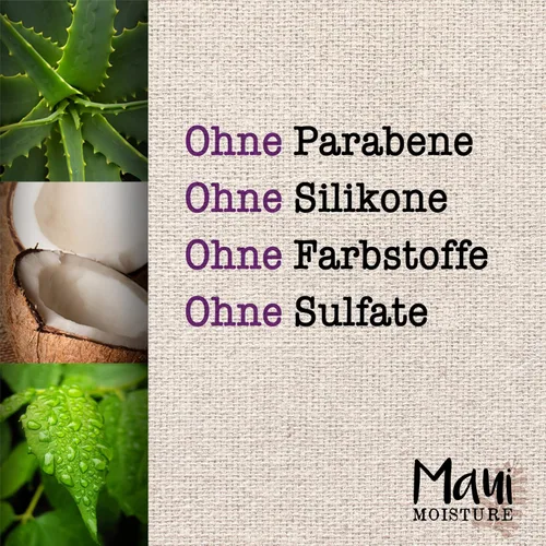 Vista 5 de Maui Moisture Mascarilla capilar de manteca de karité para cabello seco dañado, 11.99 oz