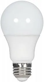 Paquete de 12 bombillas LED Satco S8920, 8.5A19/LED/50K /120-277 V