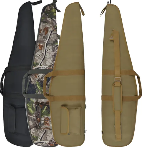 Vista 10 de Funda Blanda para Rifle Bolsa para Armas Estuche para Escopeta con Bolsillos para Accesorios Hombro Ajustable para Estuche de Transporte de Rifle