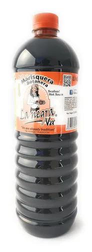 Vista 5 de La Negra Va Salsa Marisquera y Botanera (Paquete de 1- 33.8 Oz)