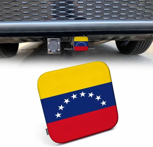 Vista 31 de Cubierta de enganche de remolque Beabes 2 pulgadas águila calva, cubierta de enchufe de remolque de águila calva estadounidense bandera de EE. UU.