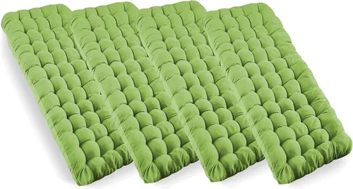 Vista 22 de Zone Tech - Cubrecolchón para catre de camping de alta calidad, cómodo y grueso, de algodón, ligero, impermeable, para adultos y niños