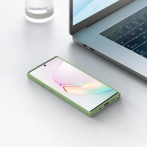 Vista 909 de Funda para Samsung Galaxy Note 8, color negro, resistente a los arañazos con tacto suave, delgada funda delgada para Samsung Galaxy Note 8