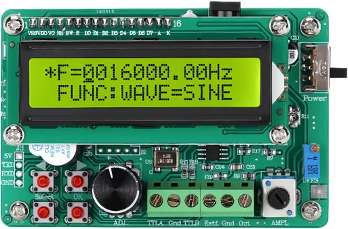 Tangxi FY1005S DDS/módulo generador de función, con medidor de frecuencia de 60MHz y función de contador, frecuencia sinusoidal 5MHZ