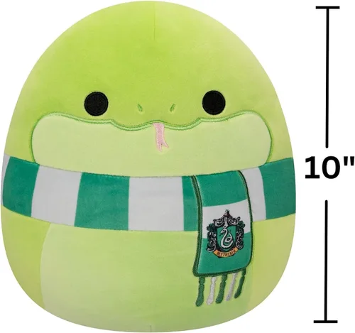 Vista 6 de Harry Potter House Squishmallow Bundle – Elige tu casa más gomitas a juego (serpiente verde (Slytherin), 10 pulgadas)