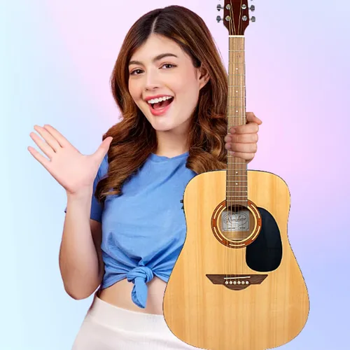 Vista 7 de H. Jimenez Guitarra Acústico-Eléctrica de 6 Cuerdas, Derecha, Bronceada (LGR100SE)