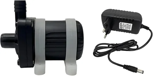 Pequeña bomba de circulación de calefacción silenciosa refrigerada por agua DC12/24V Bomba sumergible de bombeo de motor sin escobillas Cabezal