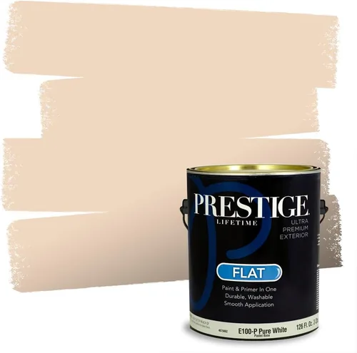 Vista 148 de PRESTIGE Pintura exterior e imprimación en uno, bronceado Aberdeen, plano, 1 galón