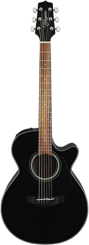 Vista 2 de Takamine GF30CE-BLK FXC Cutaway Guitarra Acústica-Eléctrica, Negro