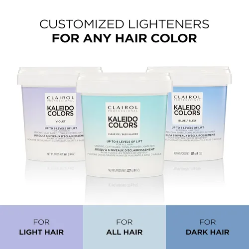 Vista 4 de Clairol Professional Kaleidocolors Powder Lightener for Hair Highlights, Lightening, and Toning