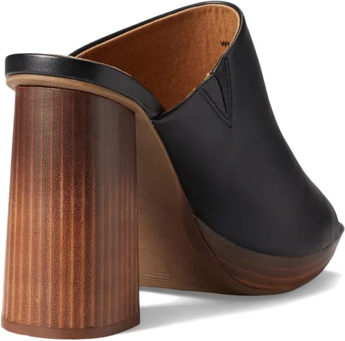 Vista 5 de DV Dolce Vita Sandalias de tacón Perla para mujer, color negro liso, talla 6, Negro liso