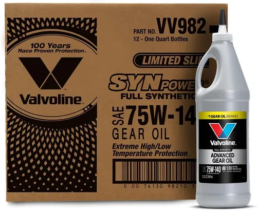 Vista 14 de Valvoline SynPower SAE 75W-90 - Aceite para engranajes completamente sintético 1 GA