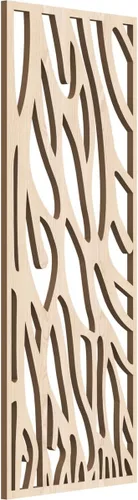 Vista 160 de Ekena Millwork WALW10X25X0250BRICH Bristol Paneles de pared decorativos de madera con calado, 9 3/8 pulgadas de ancho x 24 3/8 pulgadas de alto