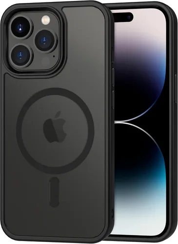 Vista 14 de CACOE Funda magnética para iPhone 12 y iPhone 12 Pro 2020 de 6.1 pulgadas, compatible con MagSafe y soporte magnético para teléfono de automóvil