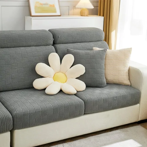 Vista 17 de Funda universal para sofá modular, fundas elásticas individuales para sofás, cojines de sofá de repuesto en forma de L, funda de asiento para sofás