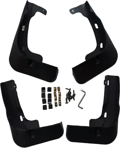 Vista 10 de 4 Unidades de Guardabarros Protectores contra Salpicaduras para Volvo XC60 2018-2024 Guardabarros Delanteros y Traseros Accesorios de Automóvil